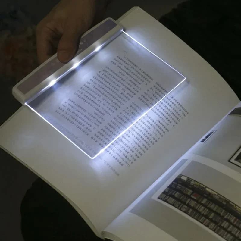 Lampă de carte LED portabilă, cu baterii, cu funcție de protecție a ochilor